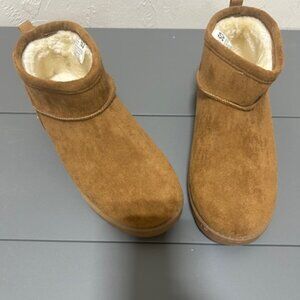 SO brand faux fur Ankle Boots